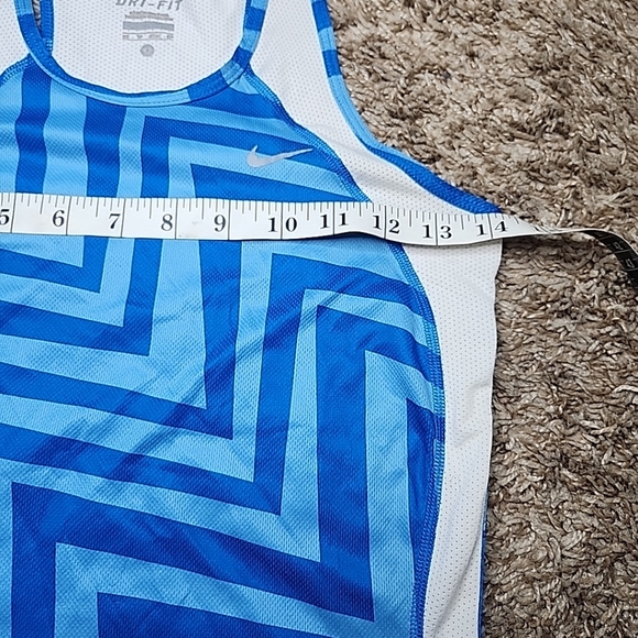 Nike Dri Fit Fast Pace Racerback Running Tank Top 473142-617 Women’s XS - Picture 5 of 6